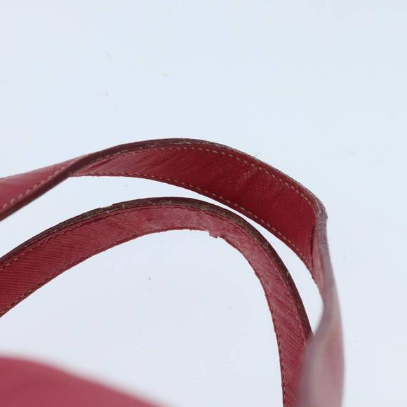 PRADA Boston Bag Nylon Pink Silver Auth 96025 - Picture 8 of 16